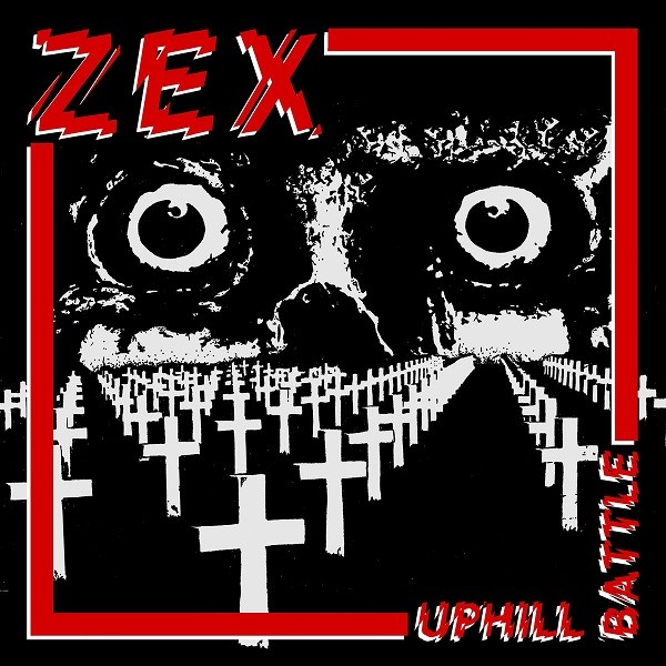 ZEX - uphill battle - color LP