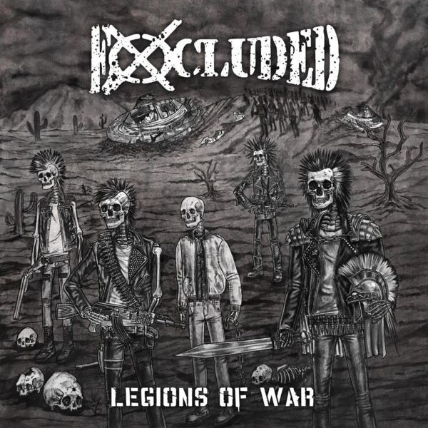 Excluded – legions of war - grey LP