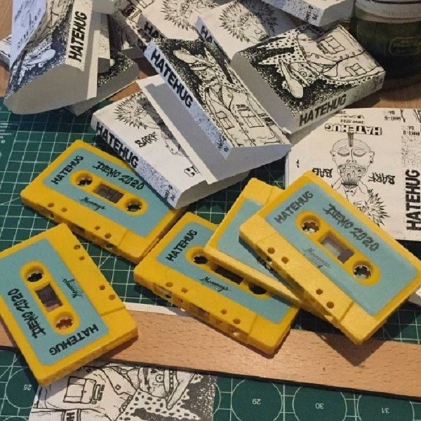 Hatehug - Barf Bag / Demo 2020 - yellow tape
