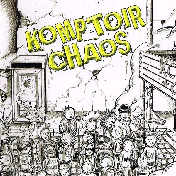 Komptoir Chaos ‎– seconde generation - yellow LP