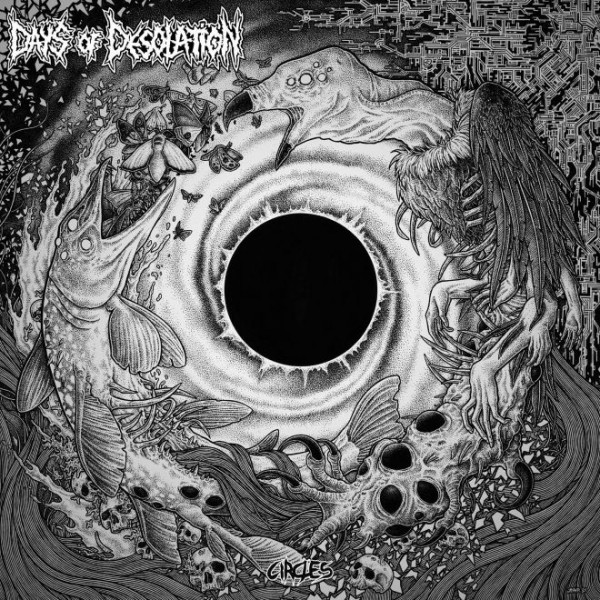 Days Of Desolation – Circles - marbled LP
