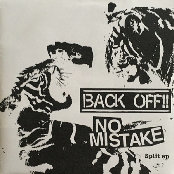 No Mistake vs. Back Off!! - grey split EP