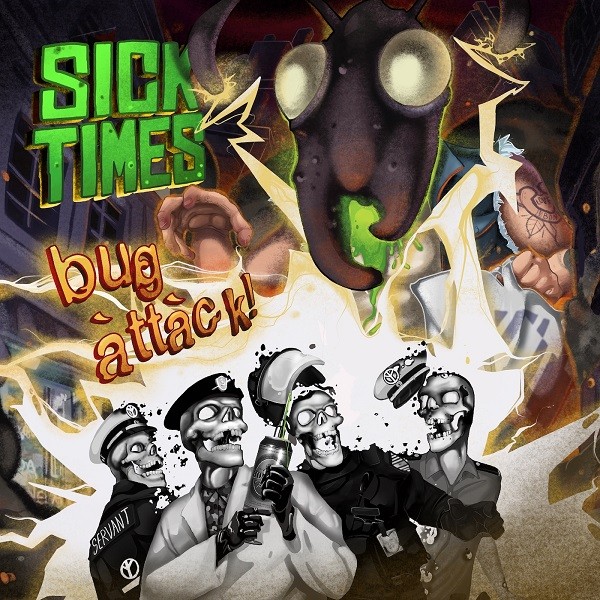 Sick Times vs. Bug Attack! - 180g color LP