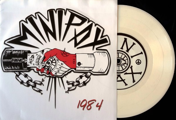Minipax - liebehassfriedenkrieg 12" + 1984 7" vinyl combo